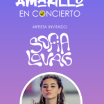 Sofía Lovag opens up concert for "El tiburón amarillo"